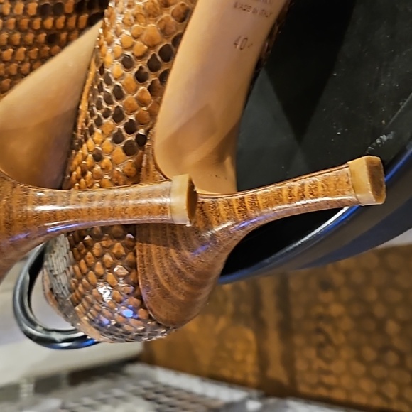 Real snakeskin pumps RARE - Picture 4 of 7